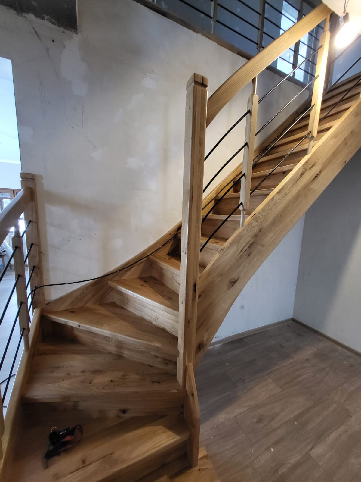 Holztreppe in Dresden